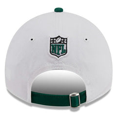 New York Jets New Era 2023 Sideline 9TWENTY Adjustable Hat - White/Green discount