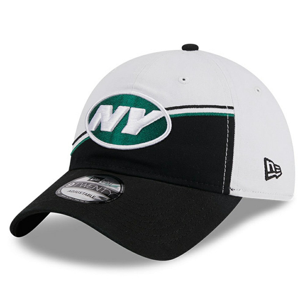New York Jets New Era 2023 Sideline 9TWENTY Adjustable Hat - White/Black online