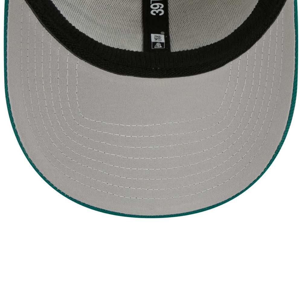 New York Jets New Era 2023 Sideline Historic 39THIRTY Flex Hat - Cream/Kelly Green online