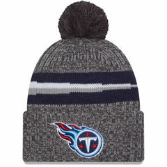 Tennessee Titans New Era 2023 Sideline Sport Cuffed Pom Knit Hat - Gray outlet