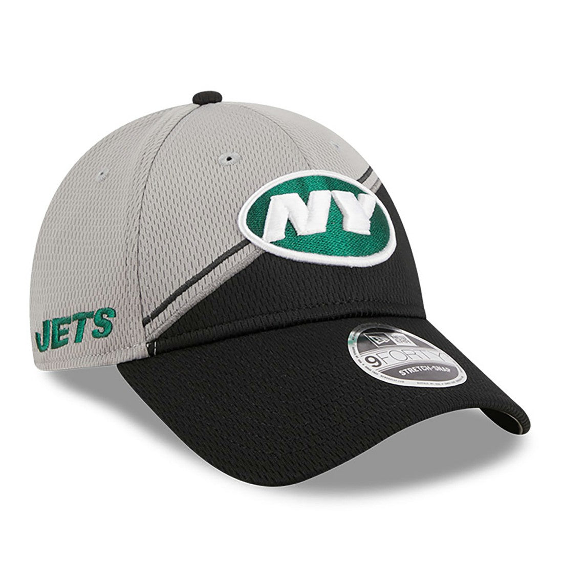New York Jets New Era 2023 Sideline 9FORTY Adjustable Hat - Gray/Black online