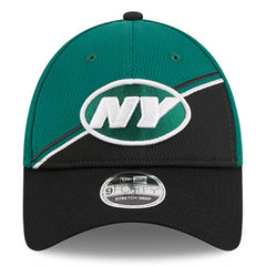 New York Jets New Era 2023 Sideline 9FORTY Adjustable Hat - Green/Black online