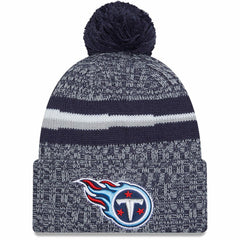 Tennessee Titans New Era 2023 Sideline Cuffed Knit Hat With Pom - Navy cheap