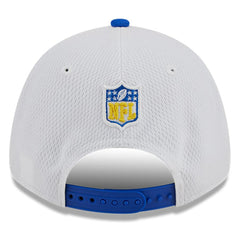Los Angeles Rams New Era 2023 Sideline 9FORTY Adjustable Hat - White/Royal outlet