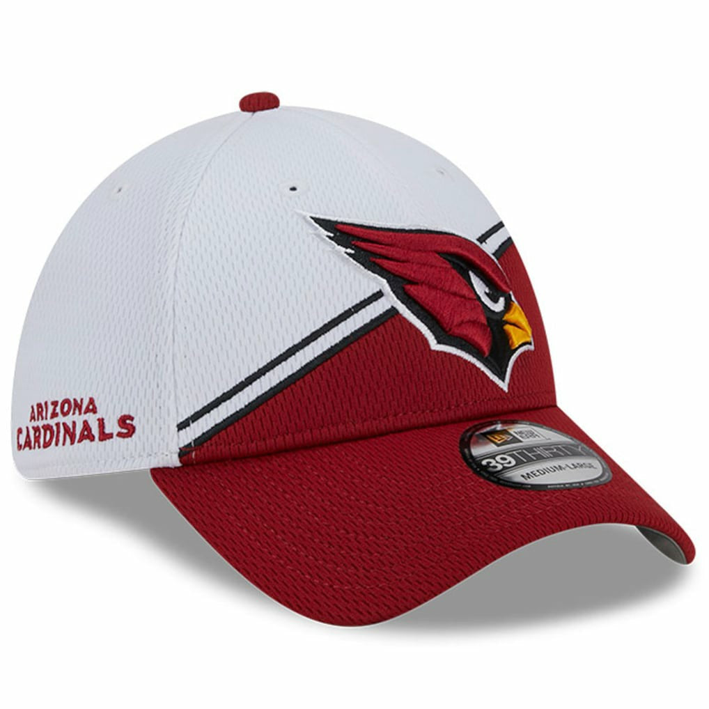 Arizona Cardinals New Era 2023 Sideline 39THIRTY Flex Hat - White/Cardinal outlet