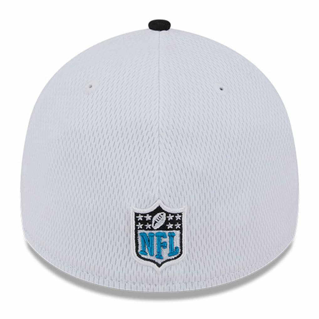 Carolina Panthers New Era 2023 Sideline 39THIRTY Flex Hat - White/Black discount