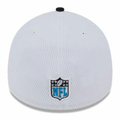 Carolina Panthers New Era 2023 Sideline 39THIRTY Flex Hat - White/Black discount