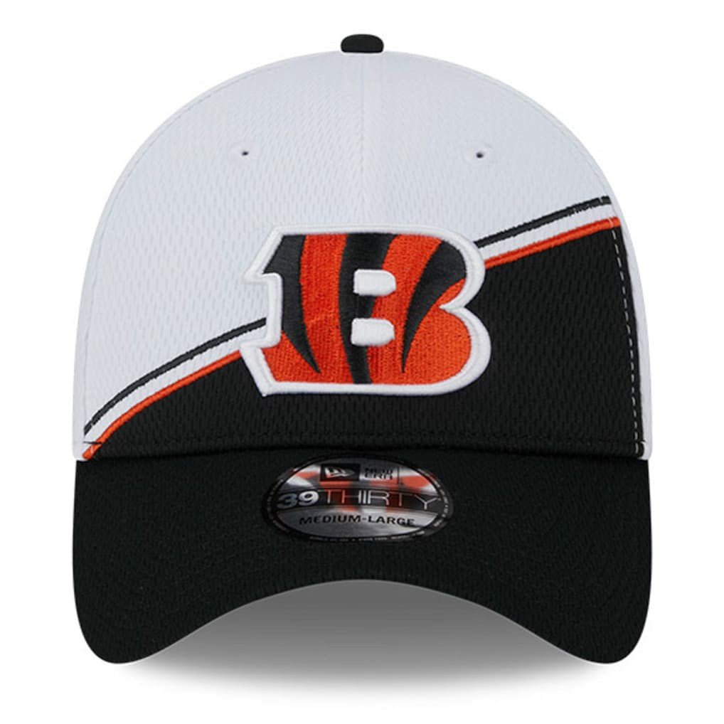 Cincinnati Bengals New Era 2023 Sideline 39THIRTY Flex Hat - White/Black online