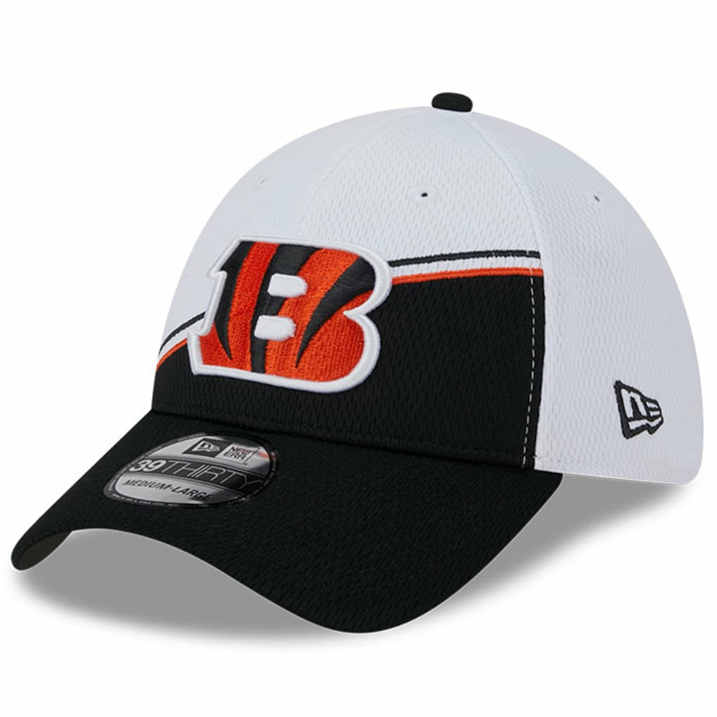 Cincinnati Bengals New Era 2023 Sideline 39THIRTY Flex Hat - White/Black online