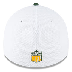 Green Bay Packers New Era 2023 Sideline 39THIRTY Flex Hat - White/Green sale