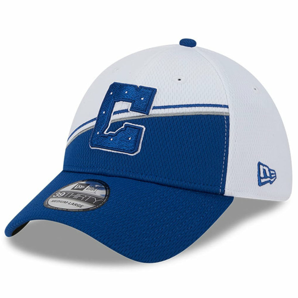 Indianapolis Colts New Era 2023 Sideline 39THIRTY Flex Hat - White/Royal outlet