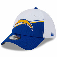 Los Angeles Chargers New Era 2023 Sideline 39THIRTY Flex Hat - White/Blue sale