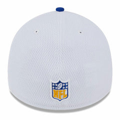 Los Angeles Chargers New Era 2023 Sideline 39THIRTY Flex Hat - White/Blue sale