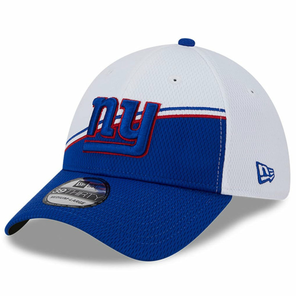New York Giants New Era 2023 Sideline 39THIRTY Flex Hat - White/Royal sale