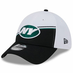New York Jets New Era 2023 Sideline 39THIRTY Flex Hat - White/Black outlet