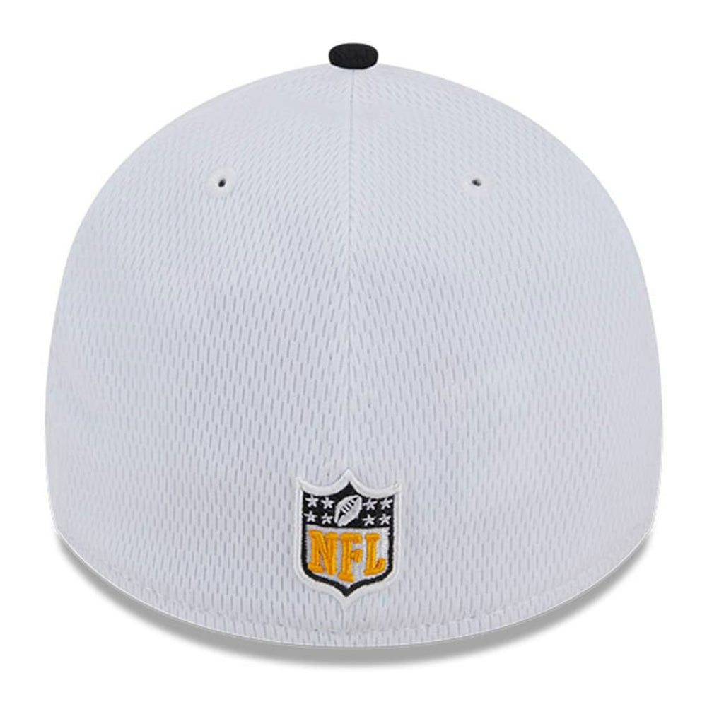 Pittsburgh Steelers New Era 2023 Sideline 39THIRTY Flex Hat - White/Black for sale