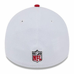 Tampa Bay Buccaneers New Era 2023 Sideline 39THIRTY Flex Hat - White/Red sale