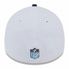 Tennessee Titans New Era 2023 Sideline 39THIRTY Flex Hat - White/Navy for sale