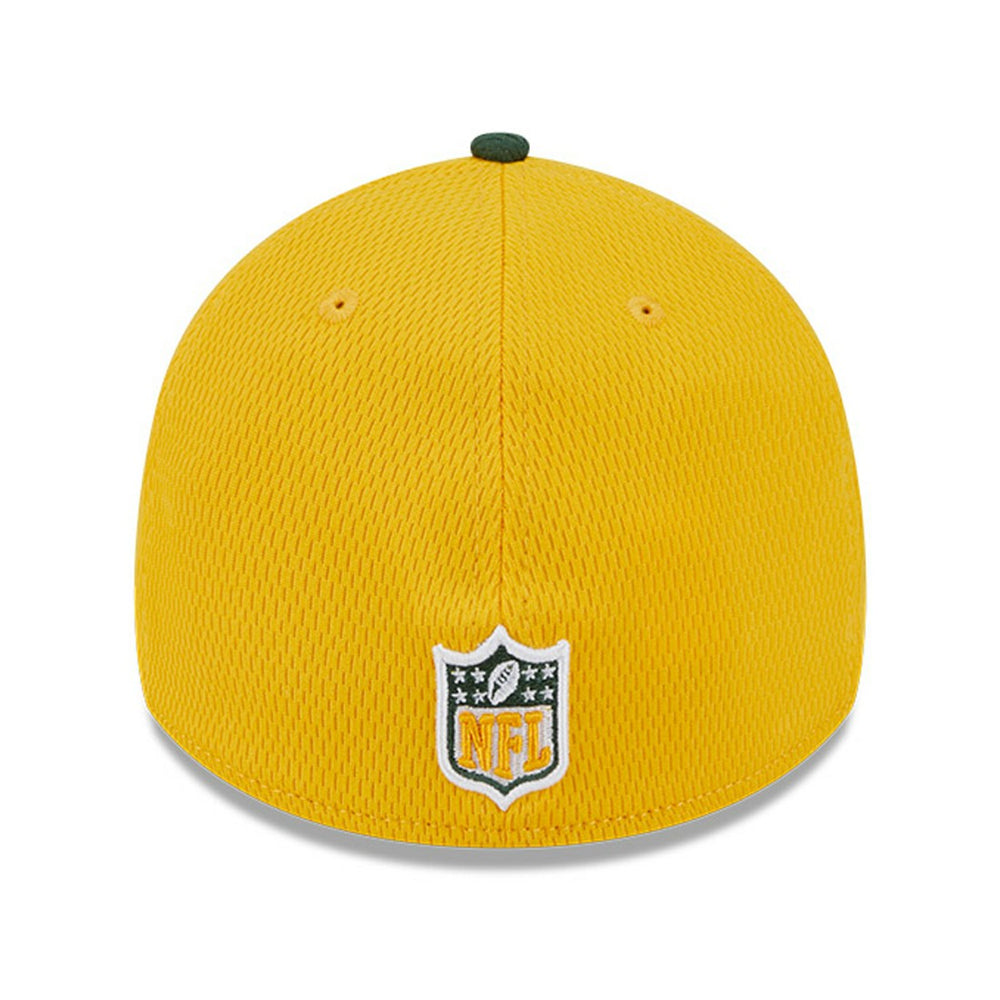 Green Bay Packers New Era 2023 Sideline 39THIRTY Flex Hat - Gold/Green sale