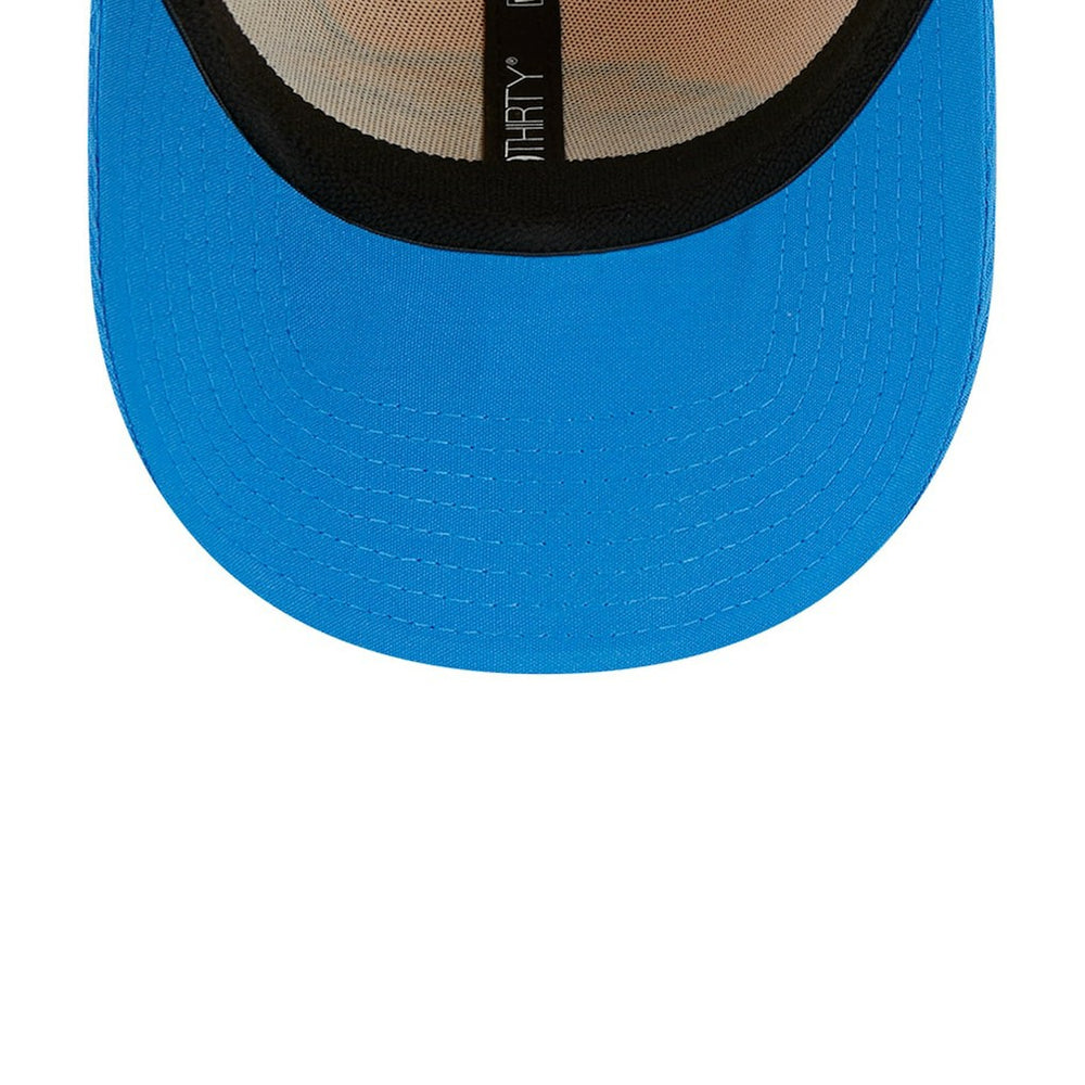 Los Angeles Chargers New Era 2023 Sideline 39THIRTY Flex Hat - Gold/Powder Blue for sale