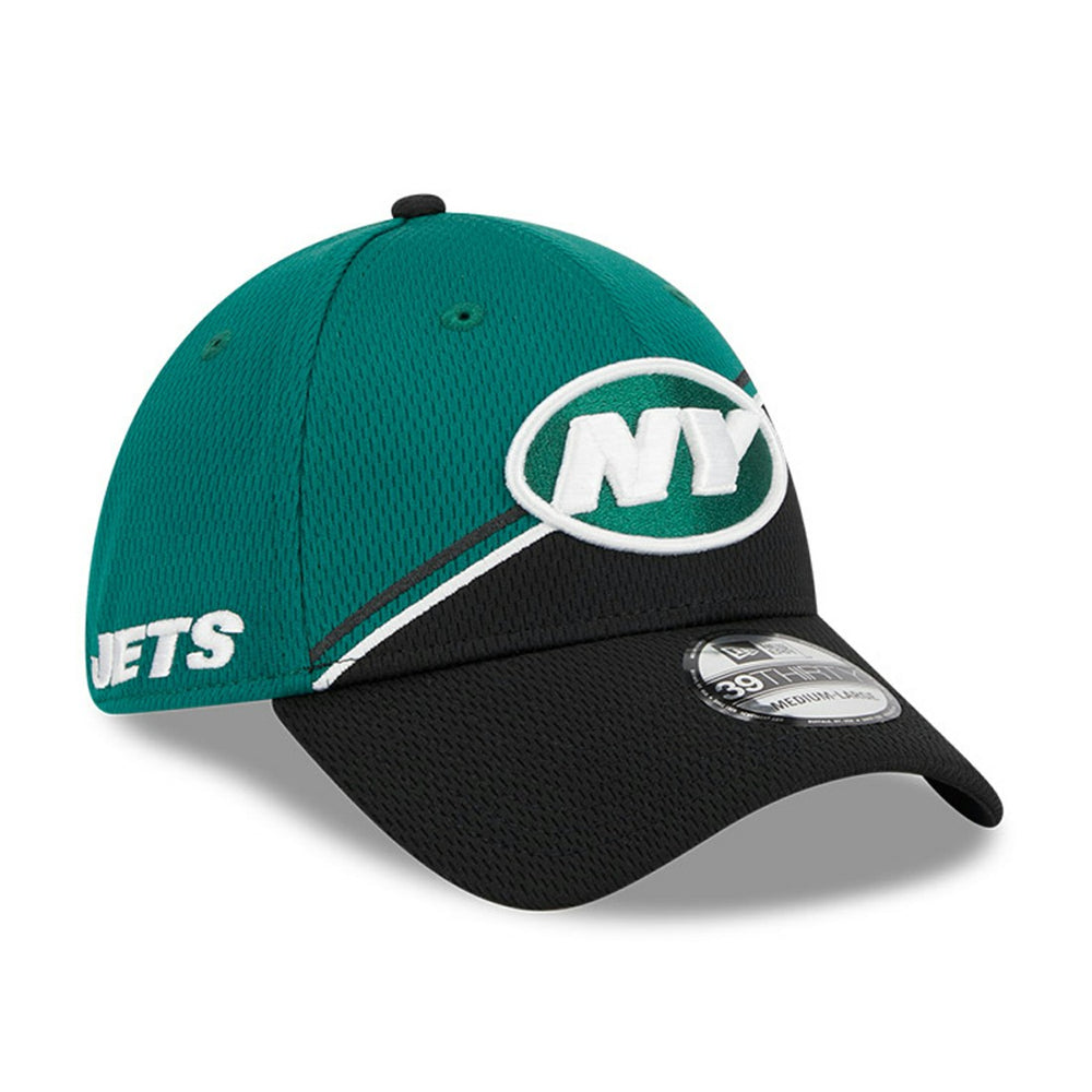 New York Jets New Era 2023 Sideline 39THIRTY Flex Hat - Green/Black discount