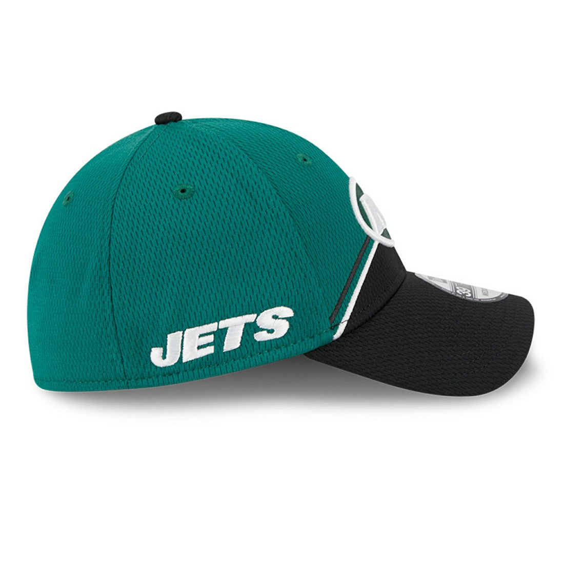 New York Jets New Era 2023 Sideline 39THIRTY Flex Hat - Green/Black discount