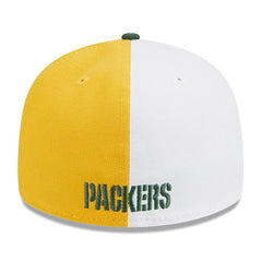 Green Bay Packers New Era 2023 Sideline Low Profile 59FIFTY Fitted Hat - Yellow/Green on sale