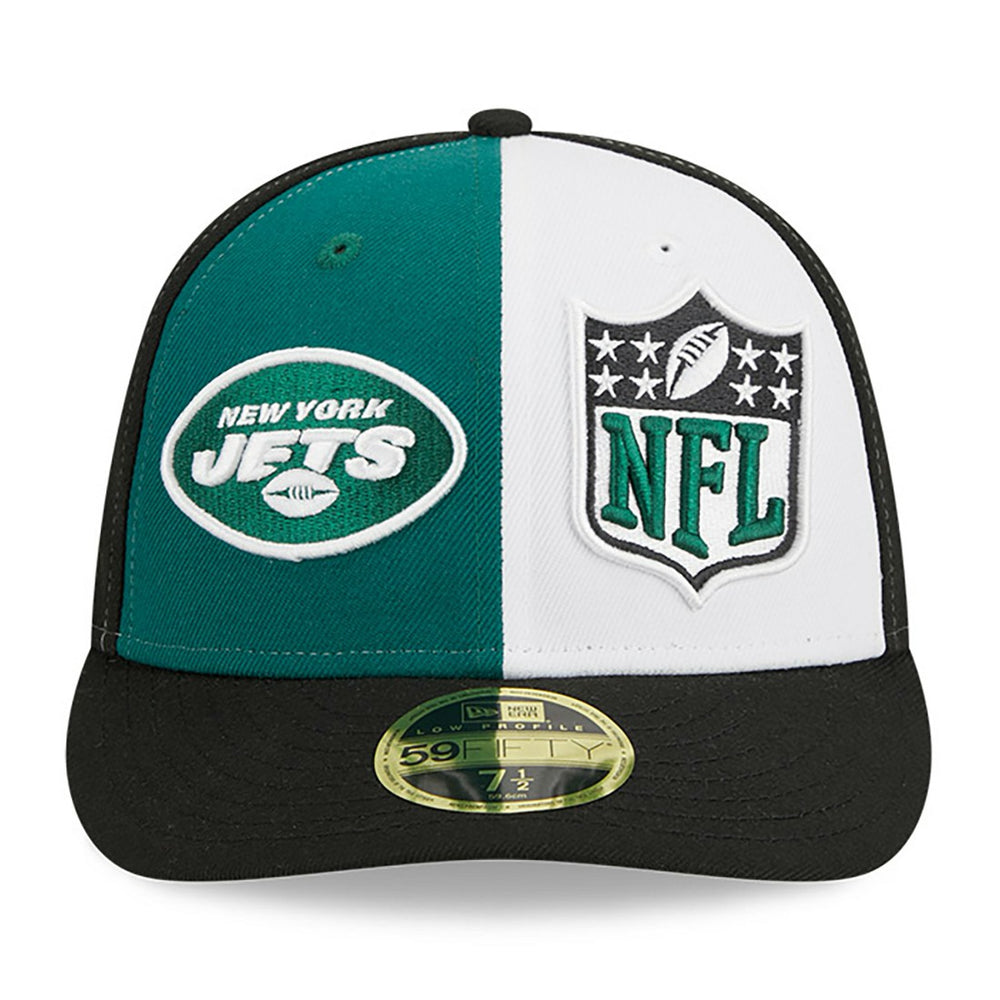 New York Jets New Era 2023 Sideline Low Profile 59FIFTY Fitted Hat - Green/Black cheap