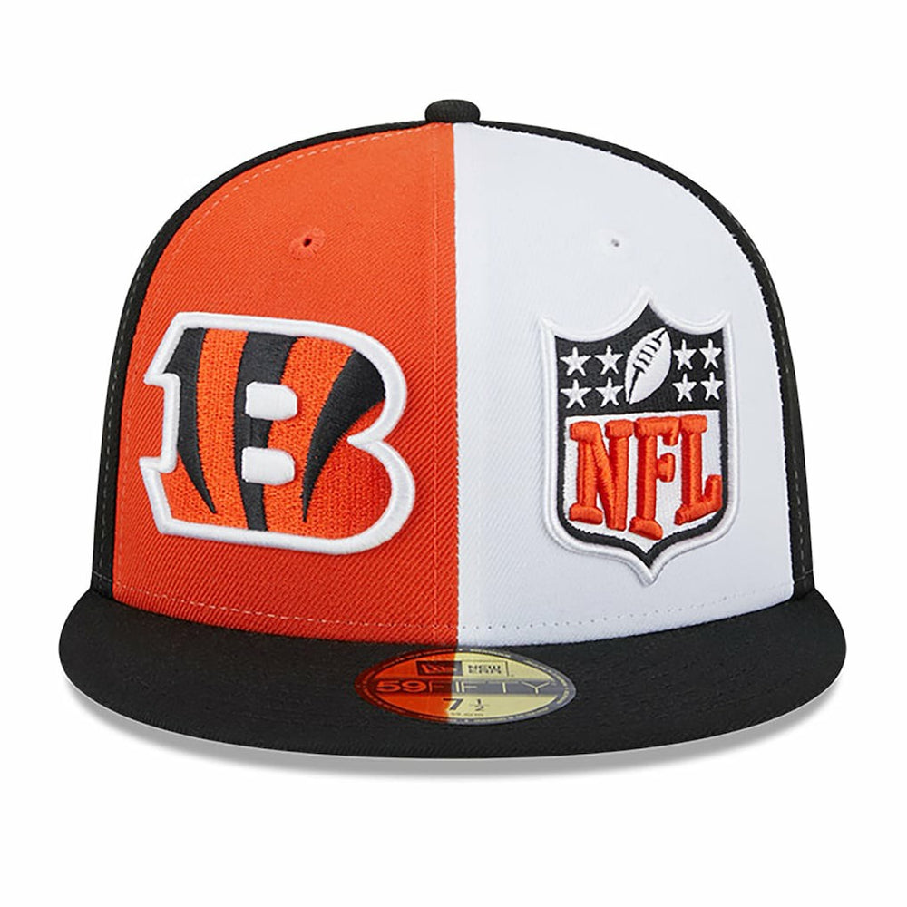 Cincinnati Bengals New Era 2023 Sideline 59FIFTY Fitted Hat - Orange/Black sale