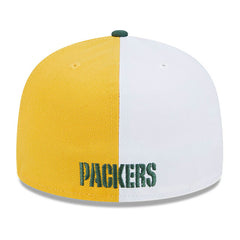 Green Bay Packers New Era 2023 Sideline 59FIFTY Fitted Hat - Gold/Green outlet