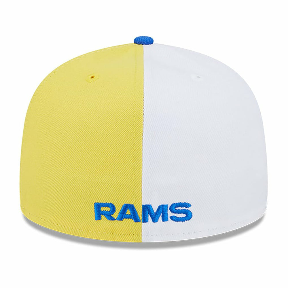 Los Angeles Rams New Era 2023 Sideline 59FIFTY Fitted Hat - Gold/Royal outlet