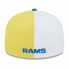 Los Angeles Rams New Era 2023 Sideline 59FIFTY Fitted Hat - Gold/Royal outlet