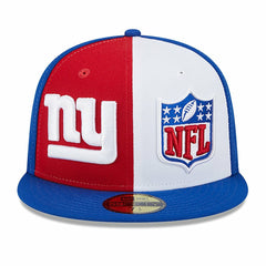 New York Giants New Era 2023 Sideline 59FIFTY Fitted Hat - Red/Royal sale