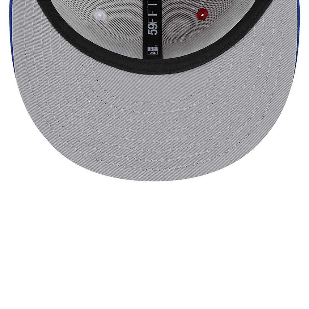 New York Giants New Era 2023 Sideline 59FIFTY Fitted Hat - Red/Royal sale