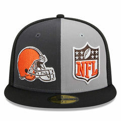 Cleveland Browns New Era 2023 Sideline 59FIFTY Fitted Hat - Gray/Black outlet