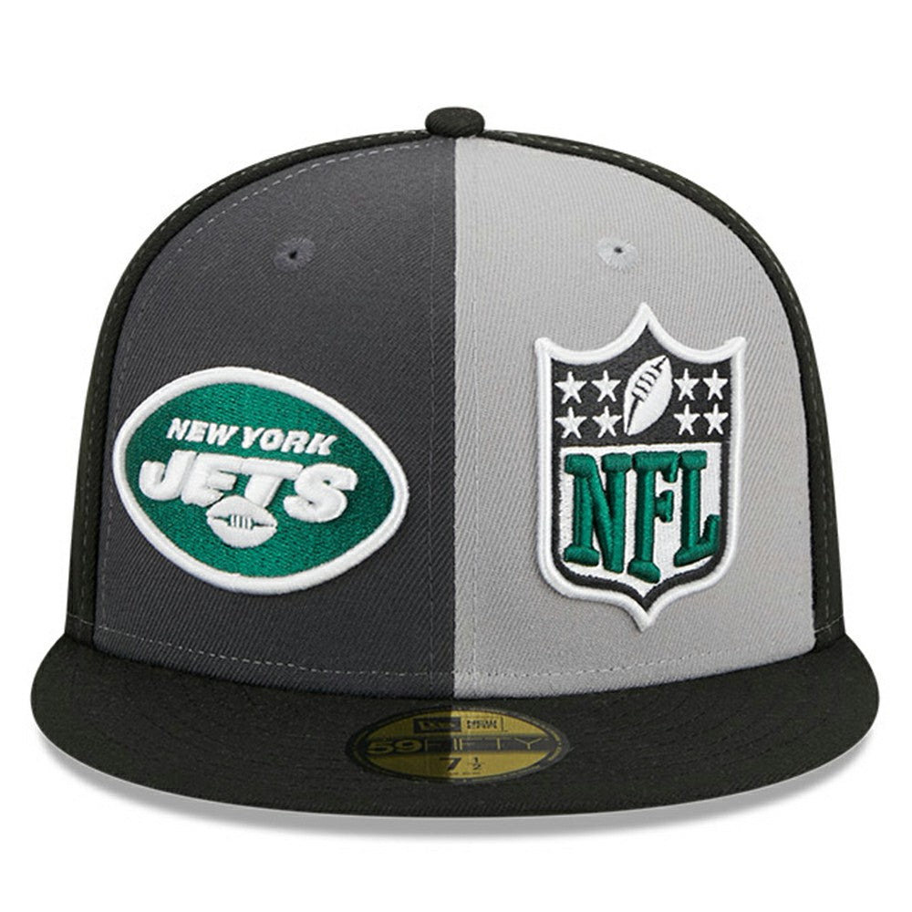 New York Jets New Era 2023 Sideline 59FIFTY Fitted Hat - Gray/Black online