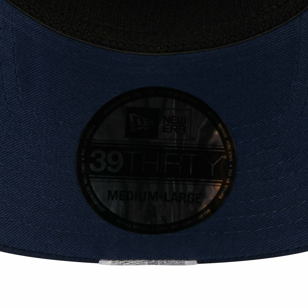 Dallas Cowboys New Era Stripe 39THIRTY Flex Hat - Heather Silver for sale