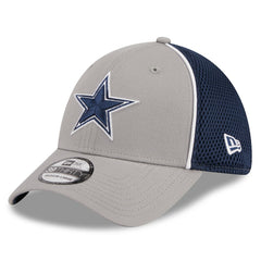 Dallas Cowboys New Era Pipe 39THIRTY Flex Hat - Gray discount