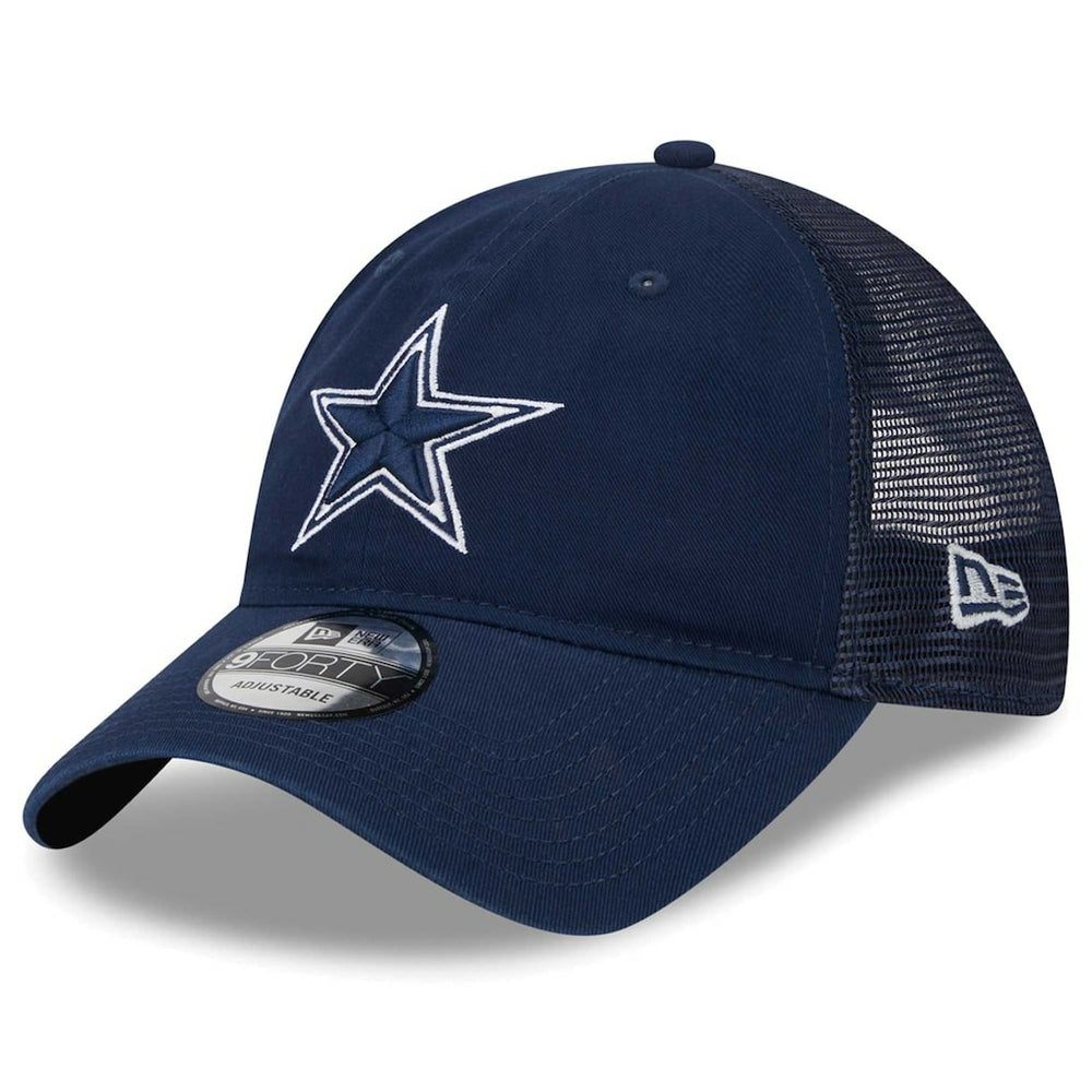 Dallas Cowboys New Era Distinct 9TWENTY Adjustable Hat - Navy cheap