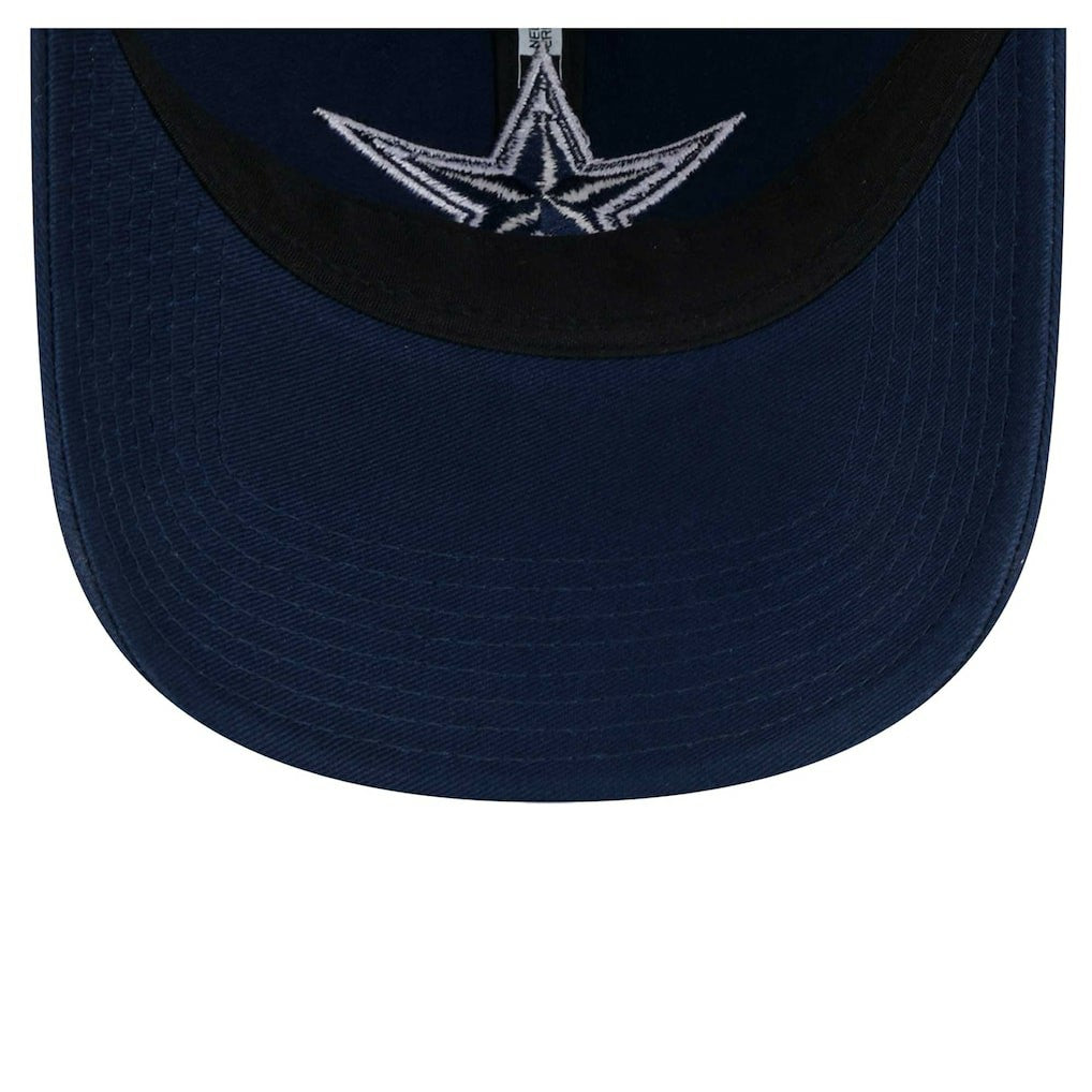 Dallas Cowboys New Era Distinct 9TWENTY Adjustable Hat - Navy cheap