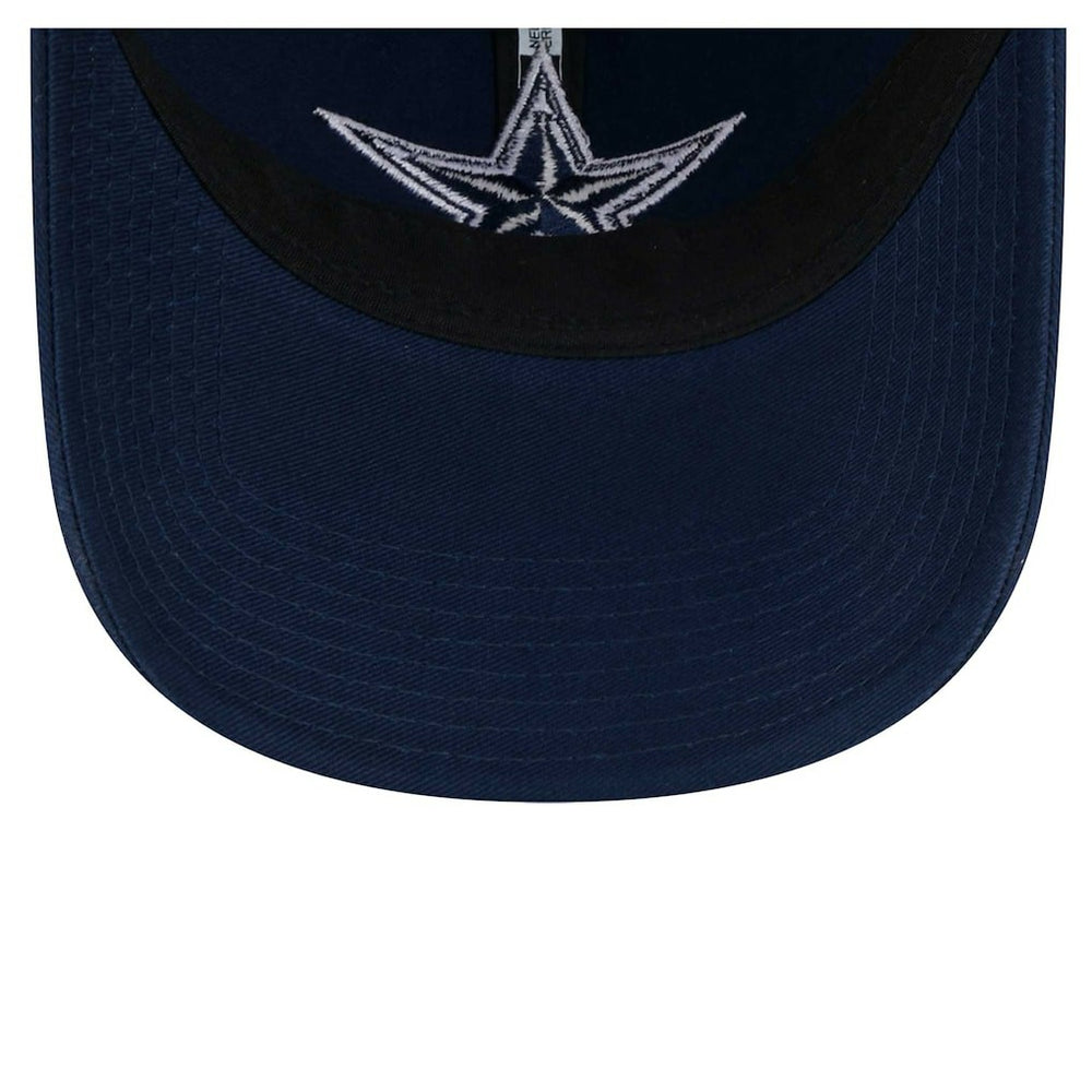Dallas Cowboys New Era Distinct 9TWENTY Adjustable Hat - Navy cheap