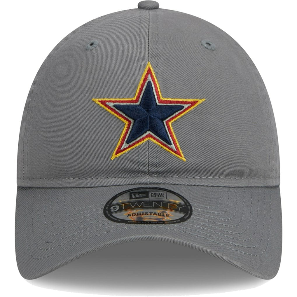 Dallas Cowboys New Era Color Pack 9TWENTY Adjustable Hat - Gray outlet