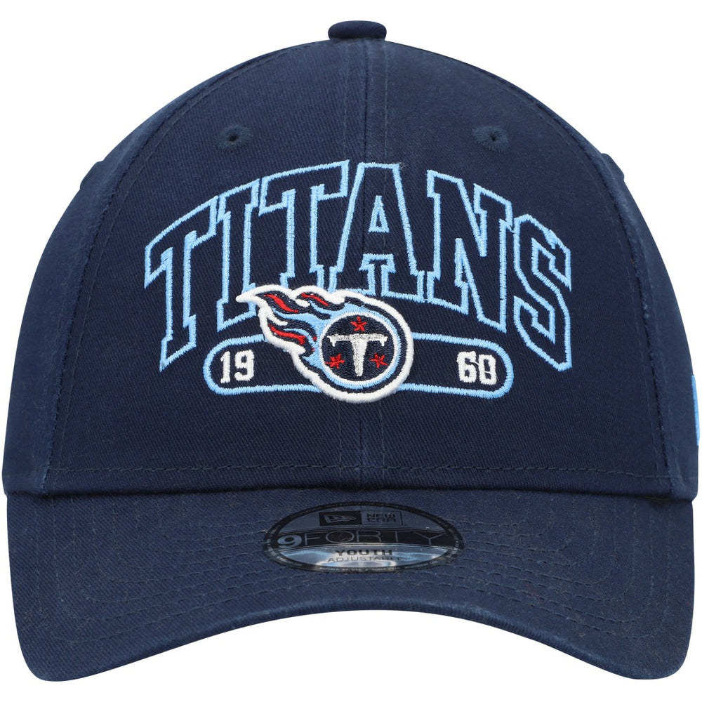 Tennessee Titans New Era Youth Outline 9FORTY Adjustable Hat - Navy online