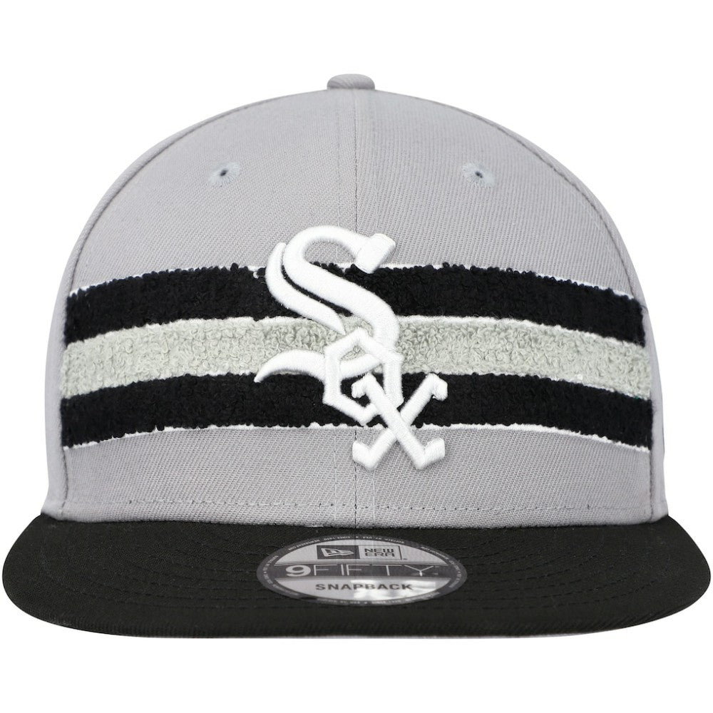 Chicago White Sox Band 9FIFTY Snapback Hat - Gray/Black | New Era