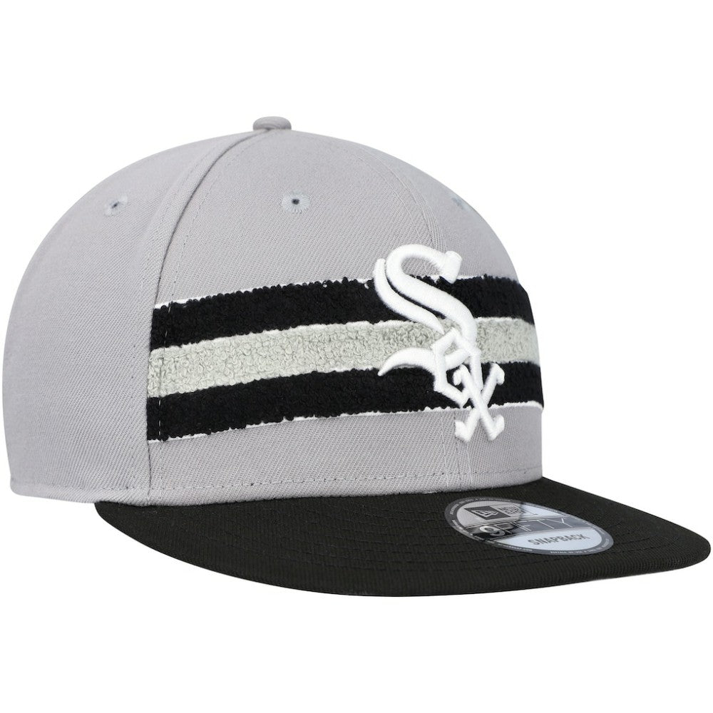 Chicago White Sox Band 9FIFTY Snapback Hat - Gray/Black | New Era