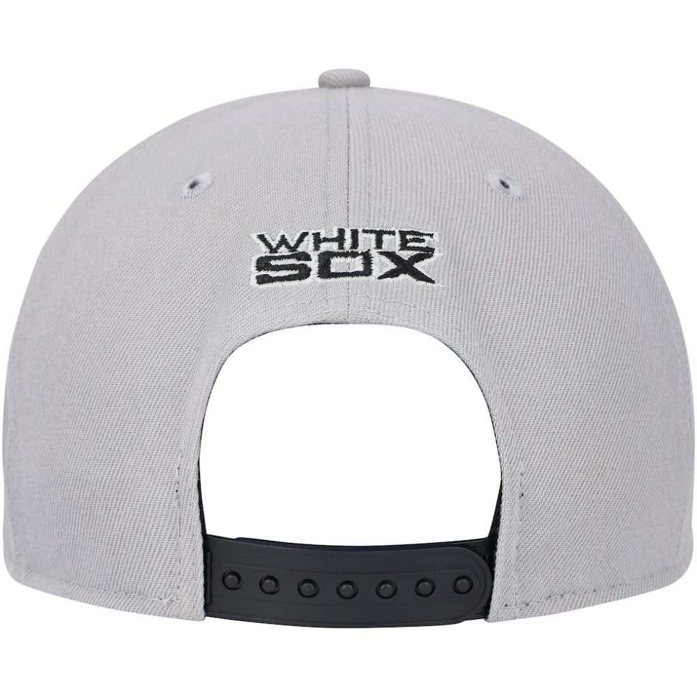 Chicago White Sox Band 9FIFTY Snapback Hat - Gray/Black | New Era
