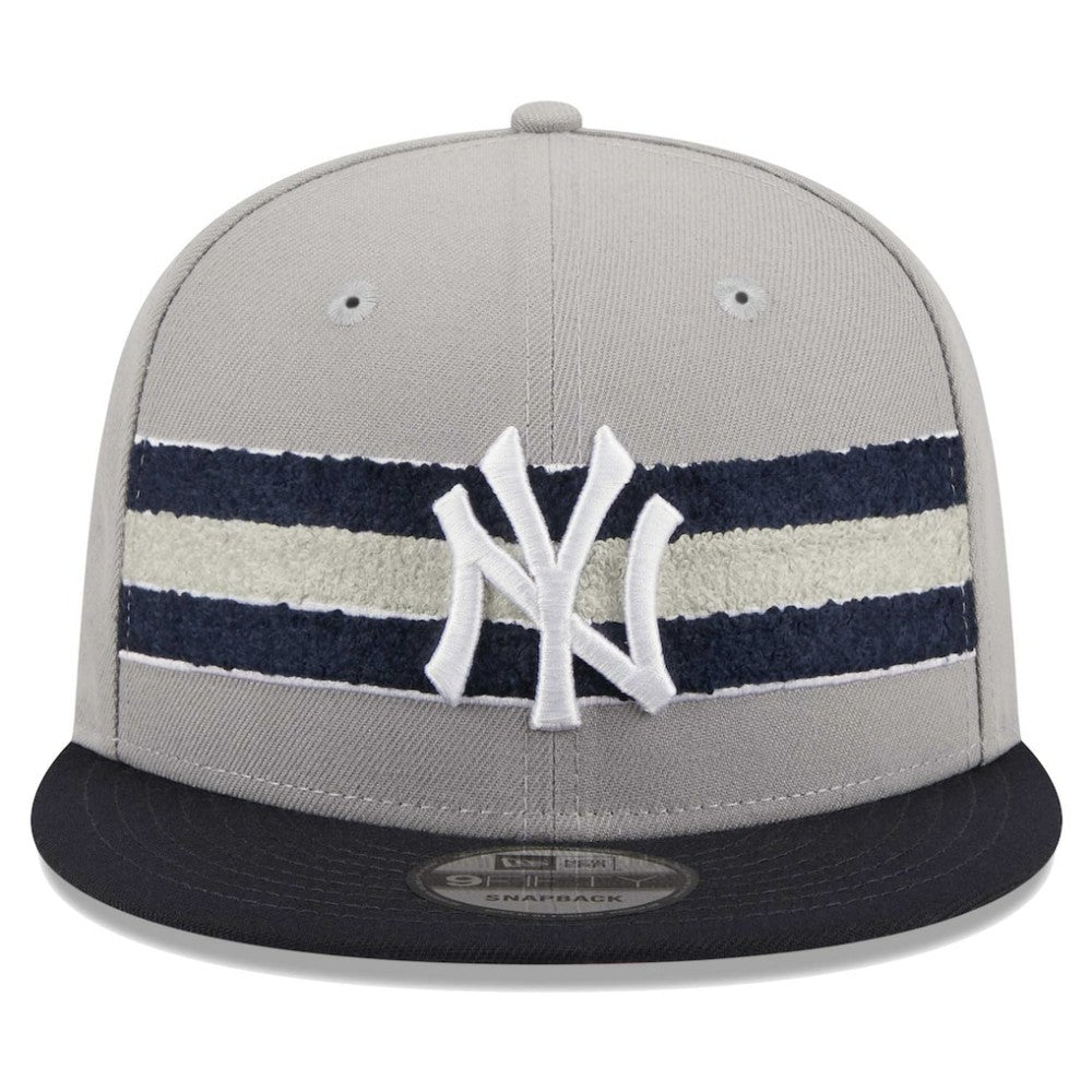 New York Yankees Band 9FIFTY Snapback Hat - Gray/Navy | New Era