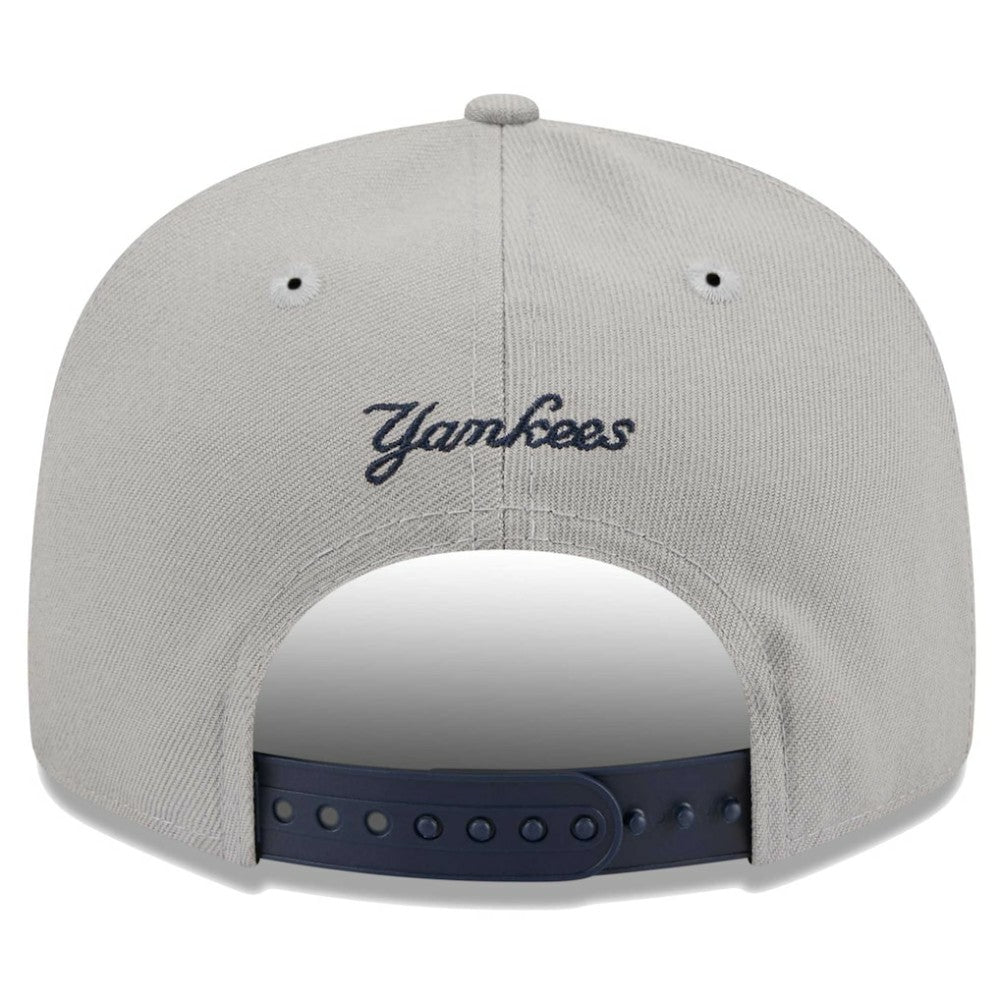 New York Yankees Band 9FIFTY Snapback Hat - Gray/Navy | New Era