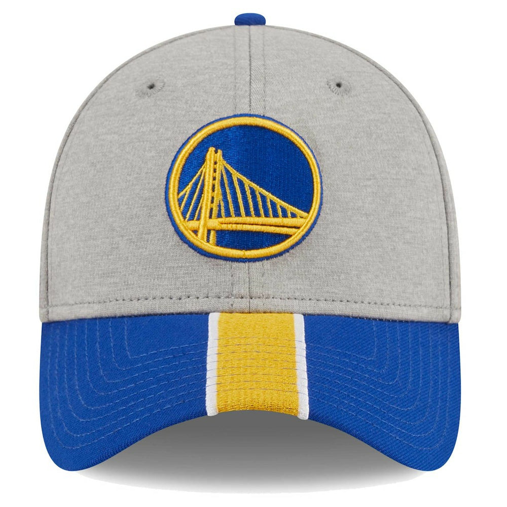 Golden State Warriors Striped 39THIRTY Flex Hat sale - Gray/Royal | New Era shop