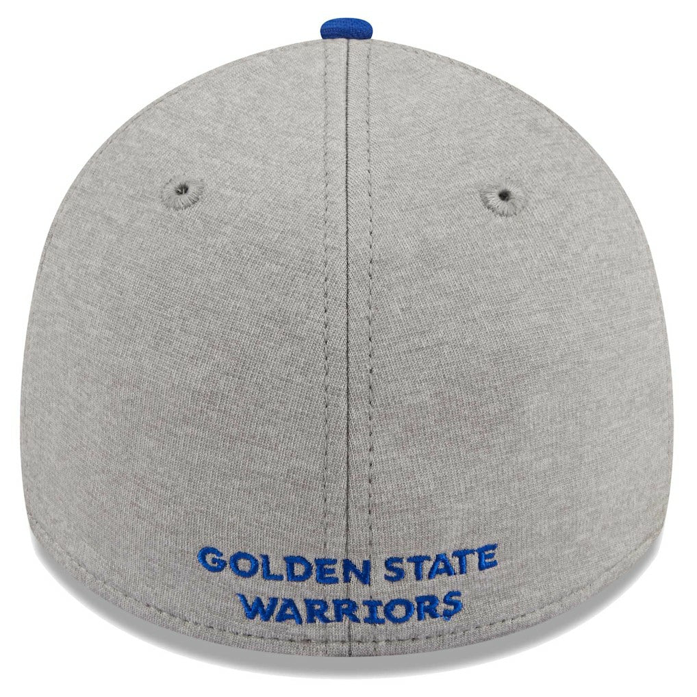 Golden State Warriors Striped 39THIRTY Flex Hat sale - Gray/Royal | New Era shop
